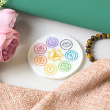 Selenite Chakra Charging Plate – Round