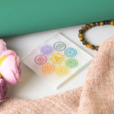 Selenite Chakra Charging Plate – Square