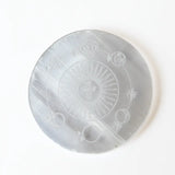 Selenite Solar System Energy Charging Plate - Round
