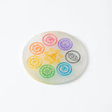 Selenite Chakra Charging Plate – Round