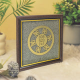 Zibu Plate Pyrite Frame
