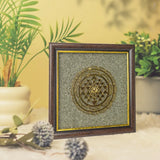 Pyrite Shri Yantra Chakra Frame