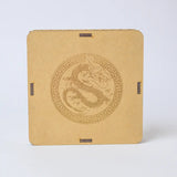 Selenite Dragon Charging Plate - Square