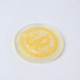 Selenite Dragon Charging Plate - Round