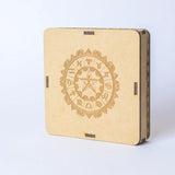 Selenite Zodiac Charging Plate – Square