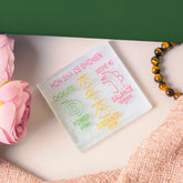 Selenite Reiki Symbols Charging Plate - Square