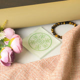 Selenite Abundance Energy Grid Plate – Square