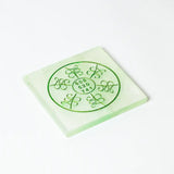 Selenite Abundance Energy Grid Plate – Square