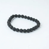 5 Mukhi Rudraksha Bracelet In Black