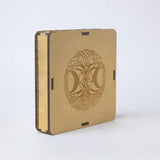 Selenite Triple Moon Charging Plate - Square