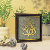 Ganesha Pyrite Frame