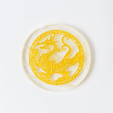 Selenite Dragon Charging Plate – Round