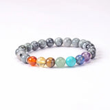 7 chakra with cat eye