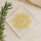 Selenite Merkaba Charging Plate - Square