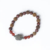 Mesh Rashi Rudrax Bracelet