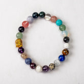 Mixed Crystal Bids Bracelets