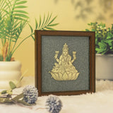 Pyrite Laxmi Ji Engraved