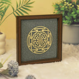 Pyrite Shri Yantra Engraved