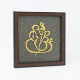 Pyrite Ganesha Engraved