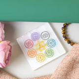 Selenite Chakra Charging Plate – Square