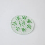 Selenite Abundance Energy Grid Plate – Round