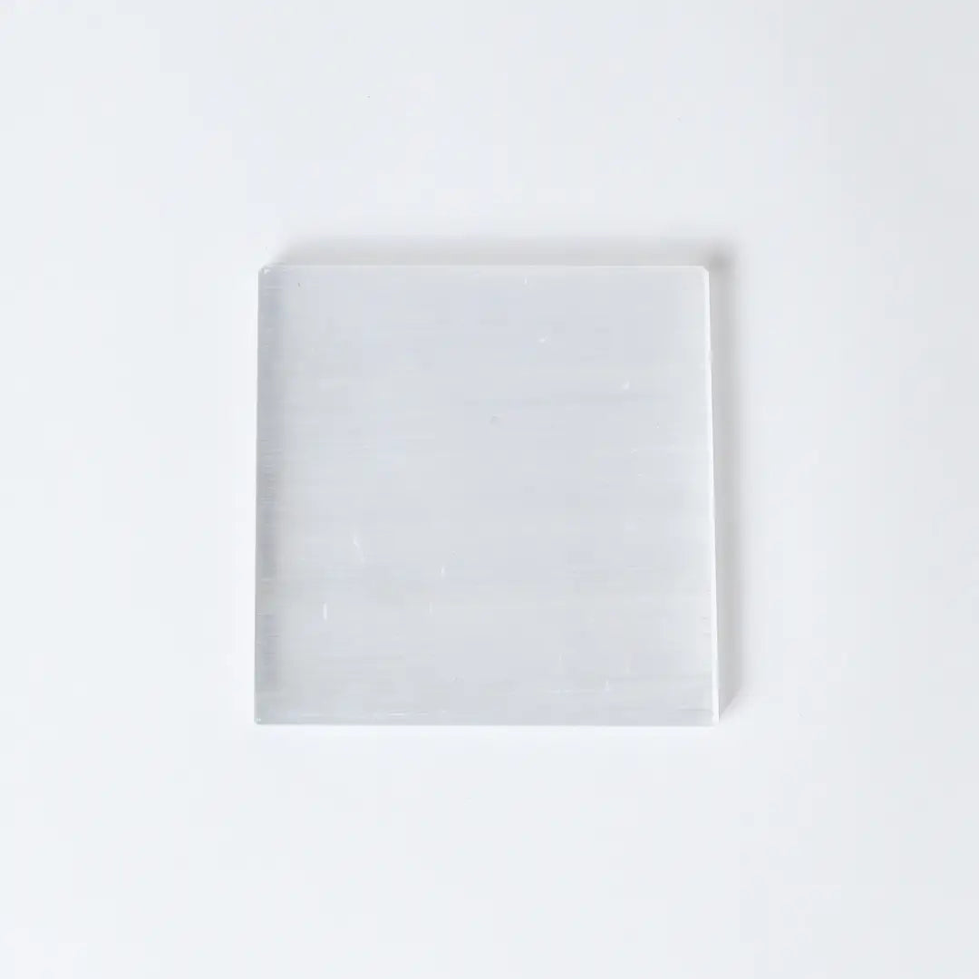 Pure Selenite Charging Plate - Square