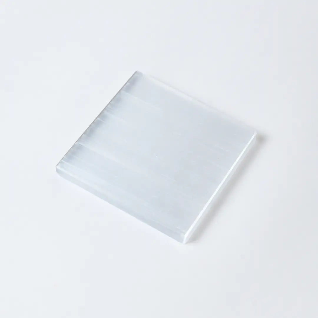 Pure Selenite Charging Plate - Square