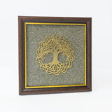 Tree of Life Pyrite Frame
