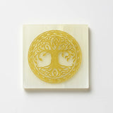 Selenite Tree of Life Charging Plate - Square