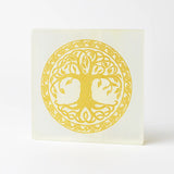 Selenite Tree of Life Charging Plate - Square