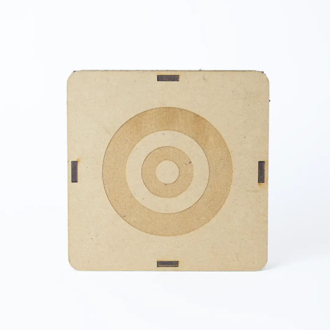 Selenite Evil Eye Protection Charging Plate - Round