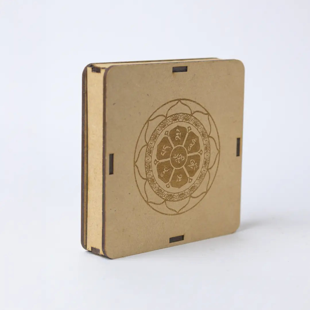 Selenite Lotus Flower Charging Plate  - Round