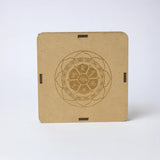 Selenite Lotus Flower Charging Plate  - Square