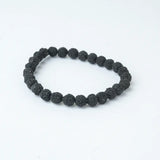 5  Mukhi Rudraksha Bracelet In Black