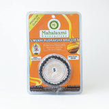 5  Mukhi Rudraksha Bracelet In Black