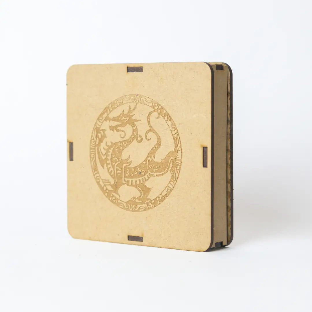 Selenite Dragon Charging Plate– Square