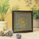 Pyrite Shri Yantra Engraved