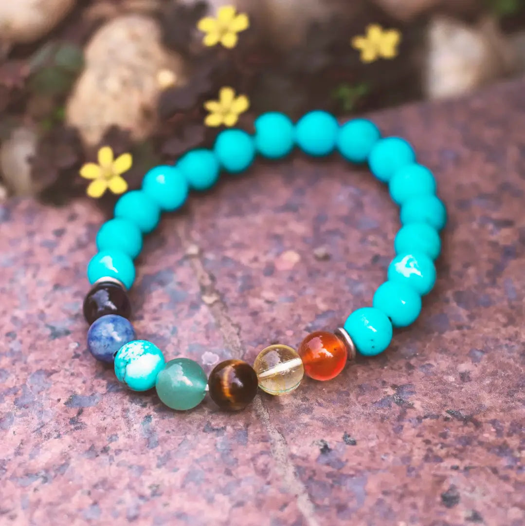 7 chakra with feroza