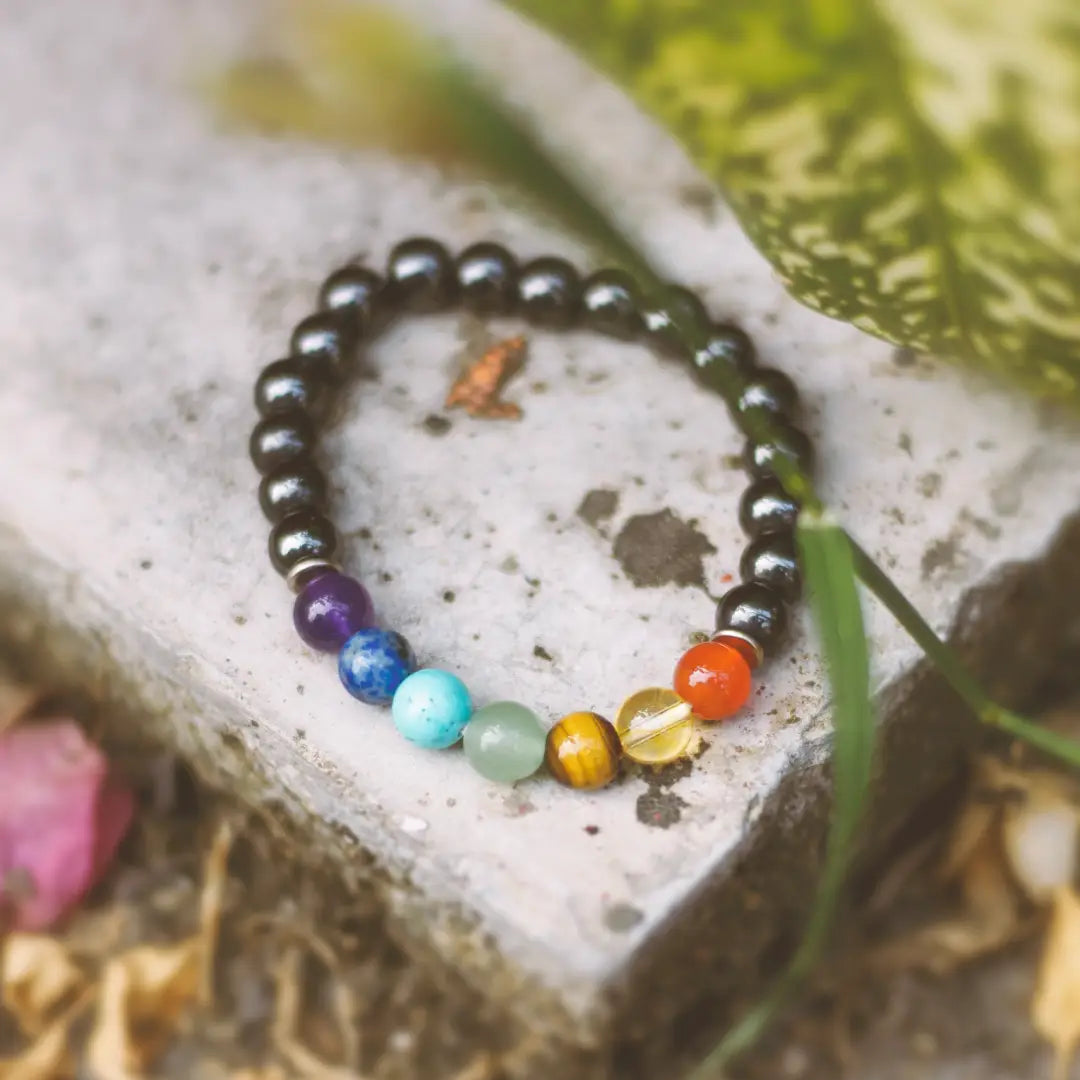 7 chakra with hamatite