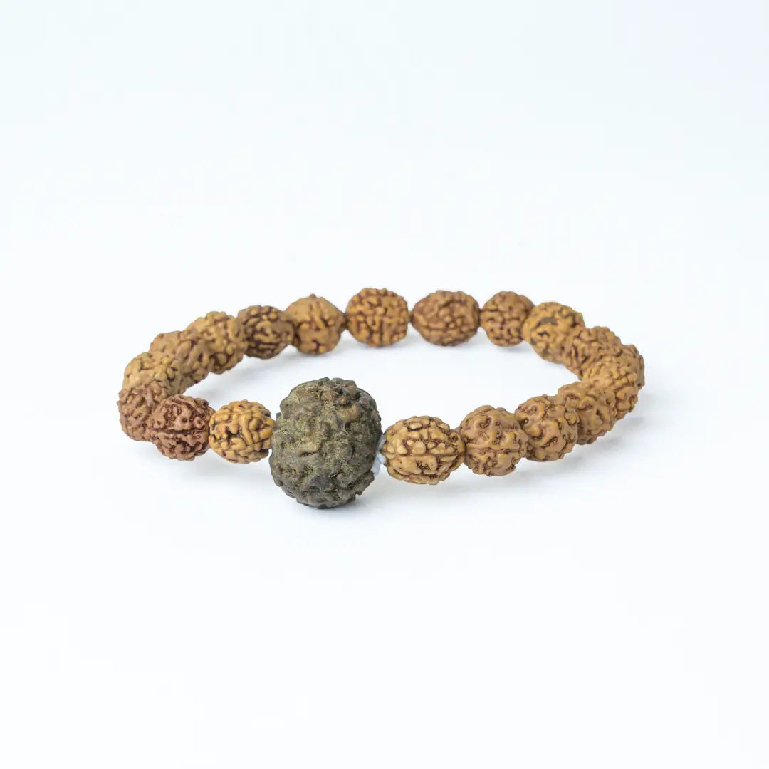 7 Mukhi Rudrax OHM Bracelet