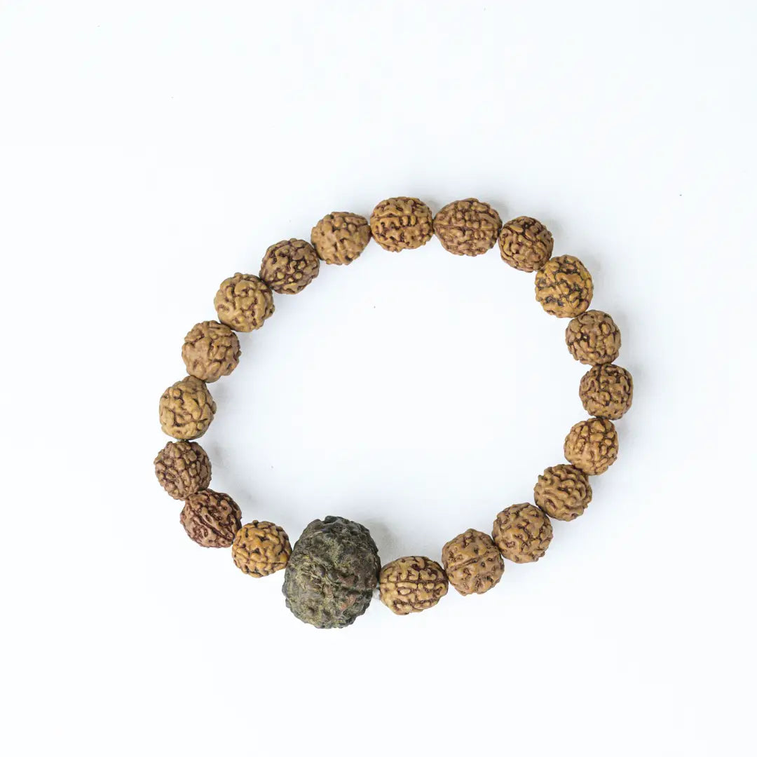 7 Mukhi Rudrax OHM Bracelet