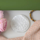 Selenite Zodiac & Sun Charging Plate - Round