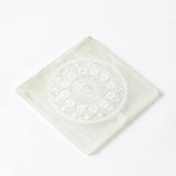 Selenite Zodiac & Sun Charging Plate - Square