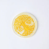 Selenite Tree of Life Chakra Charging Plate - Round