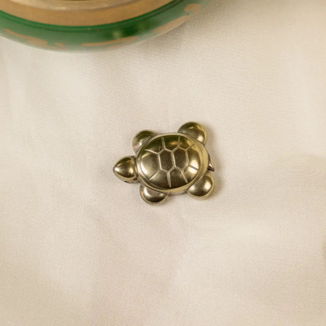 Golden Pyrite Turtle