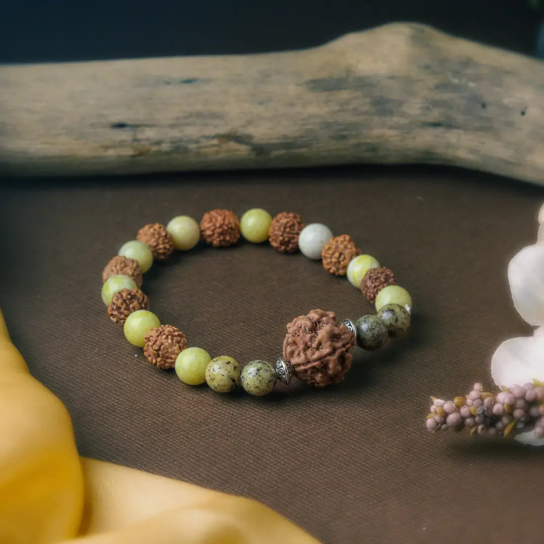 Kanya Rashi Rudrax Bracelet