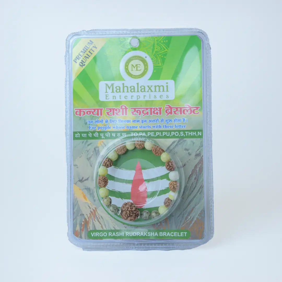 Kanya Rashi Rudrax Bracelet