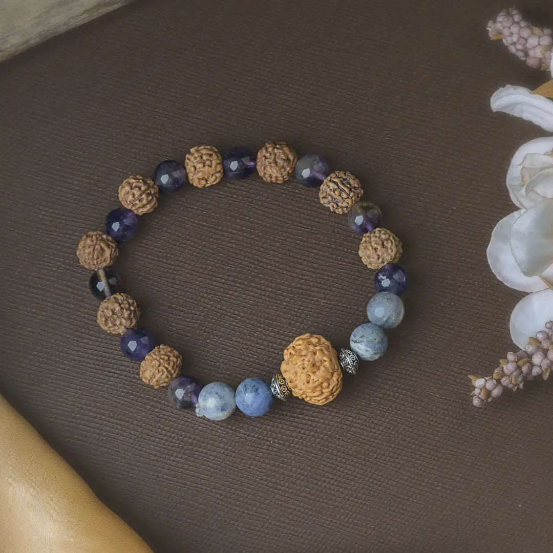 Makar Rashi Rudrax Bracelet