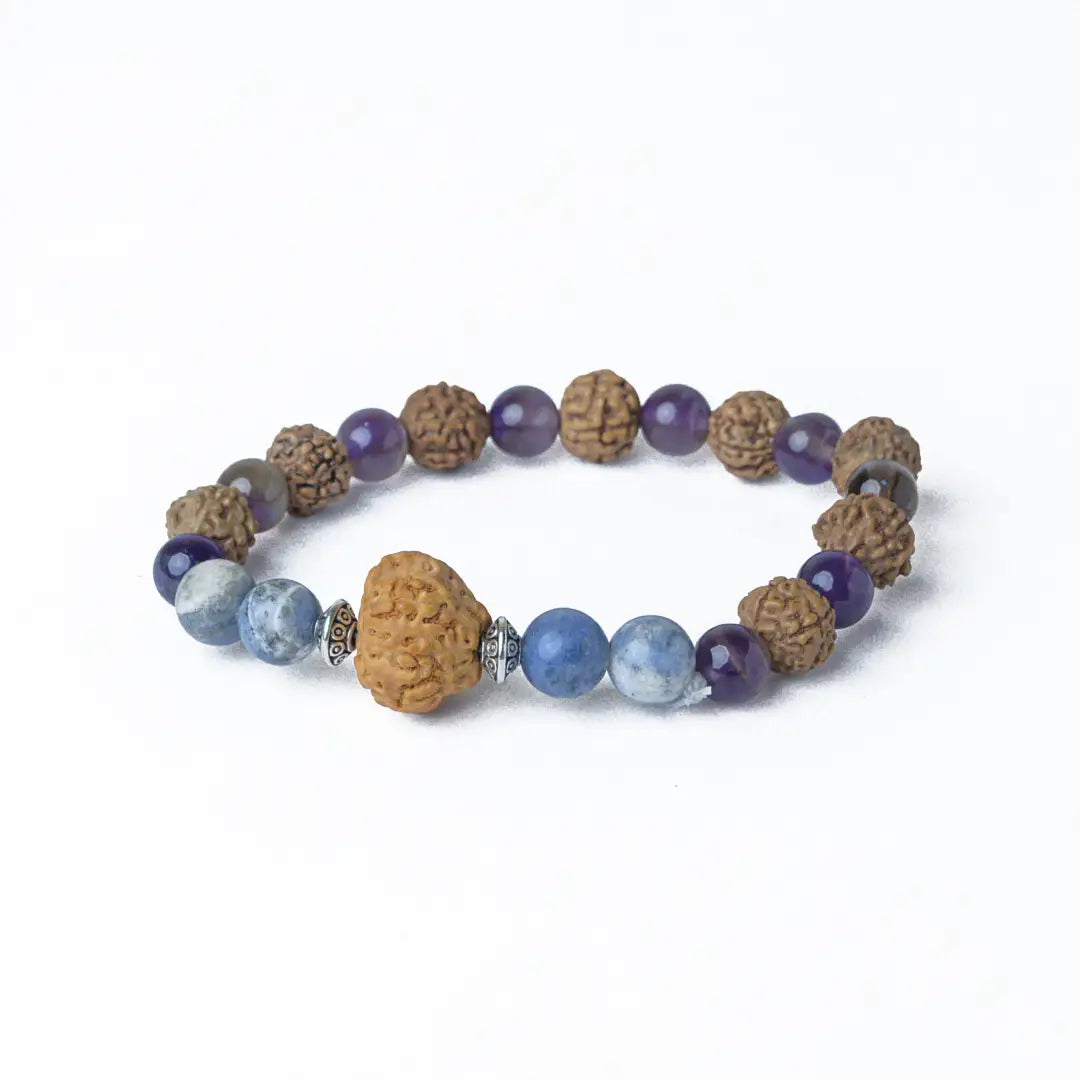 Makar Rashi Rudrax Bracelet