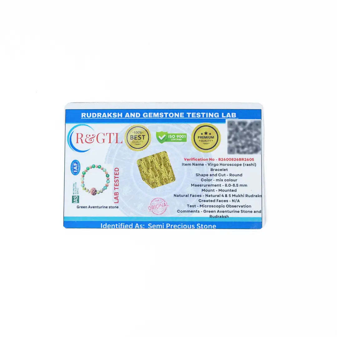 Mithun Rashi Rudrax Bracelet
